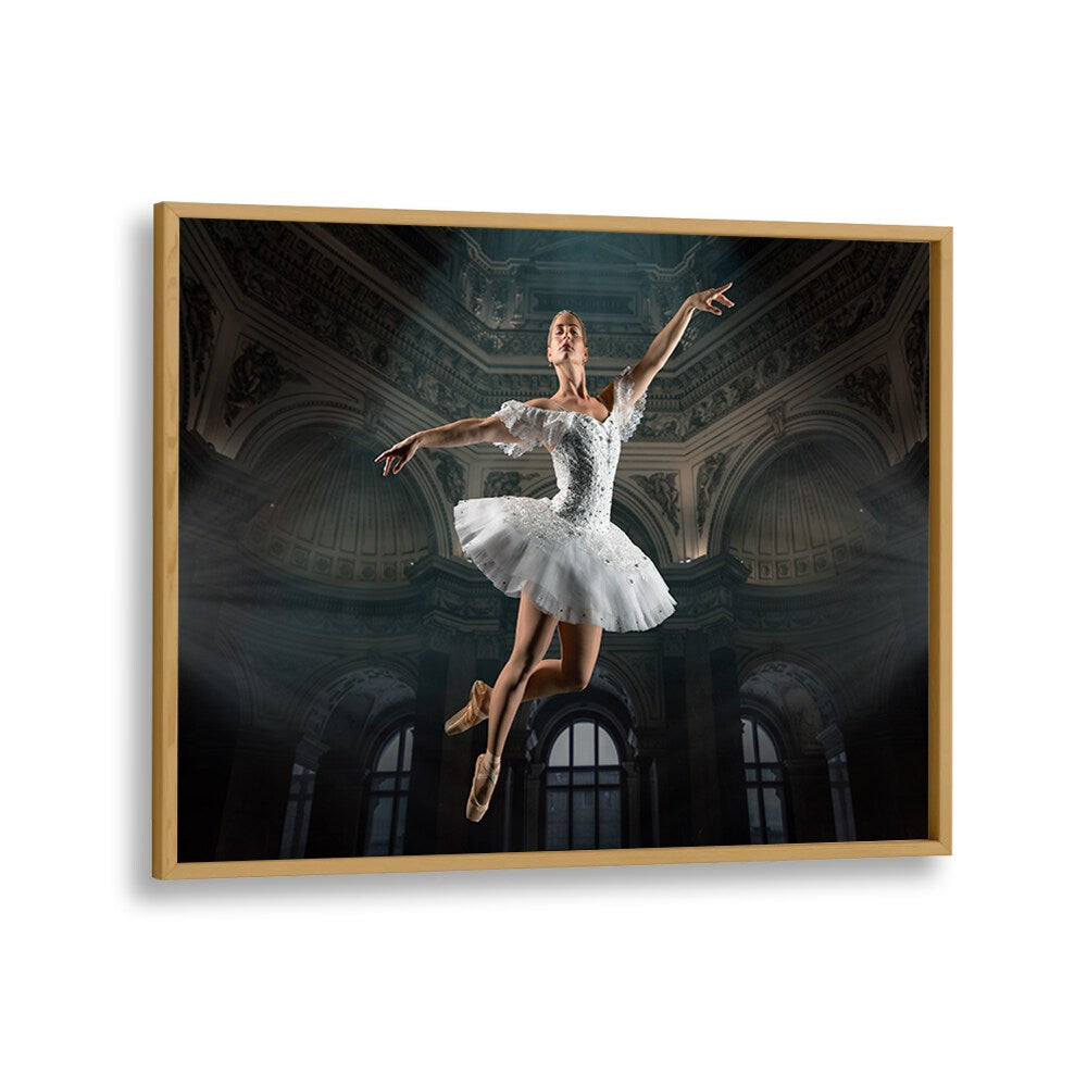 Ballerina Blance captured in a surreal ballet scene, perfect for your space as stunning photography prints.