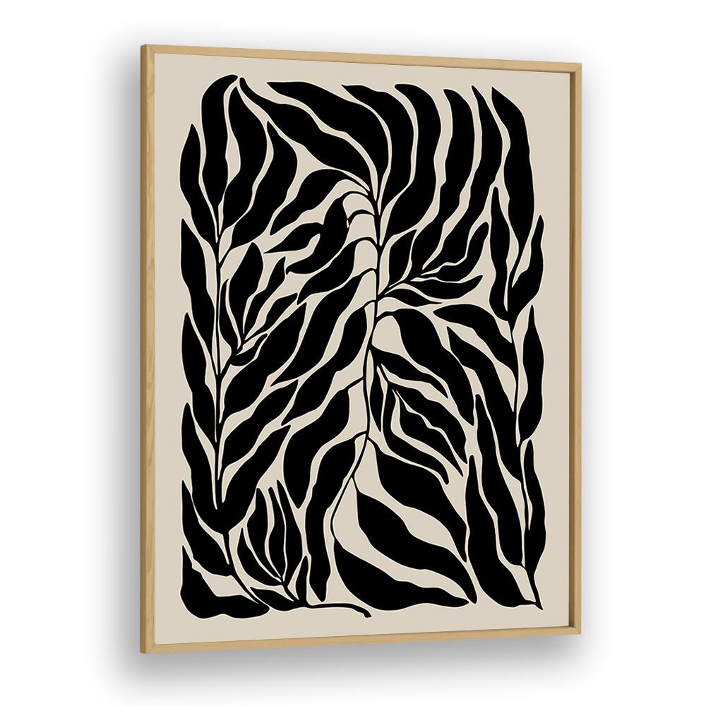 Elegant BLACK LEAVES, FLORAL FLOWER PAINTINGS by Elena Ristova showcase intricate botanical artistry and natural beauty.