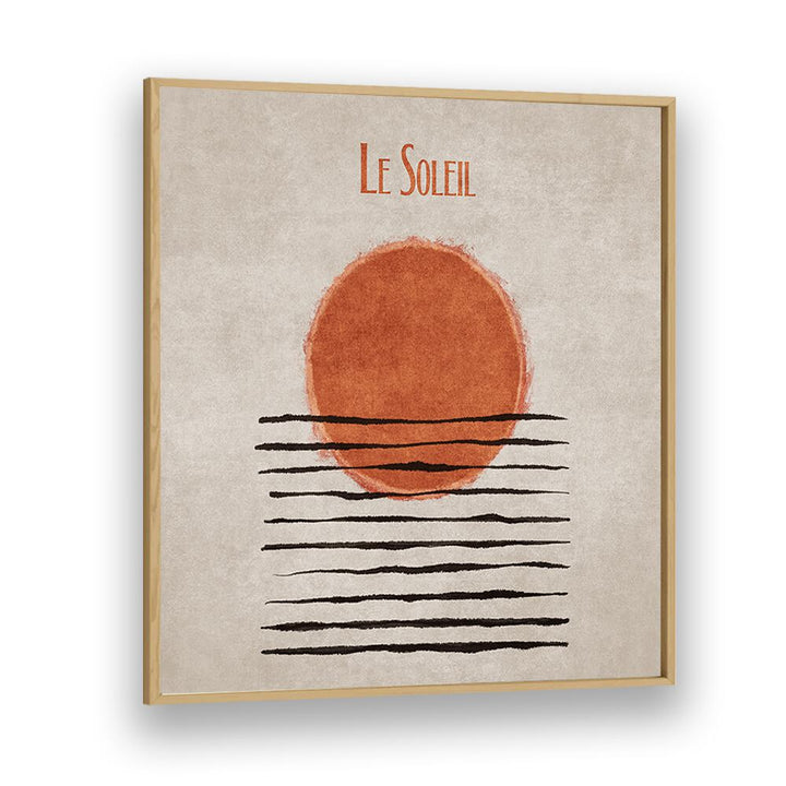 Elevate your space with LE SOLEIL, BOHO ART PAINTINGS, a stunning piece by Emel Tunaboylu on premium canvas.