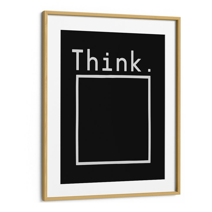 Transform your space with the OUTSIDE THE BOX, QUOTES typography poster by Florent Bodart, inspiring creativity daily.