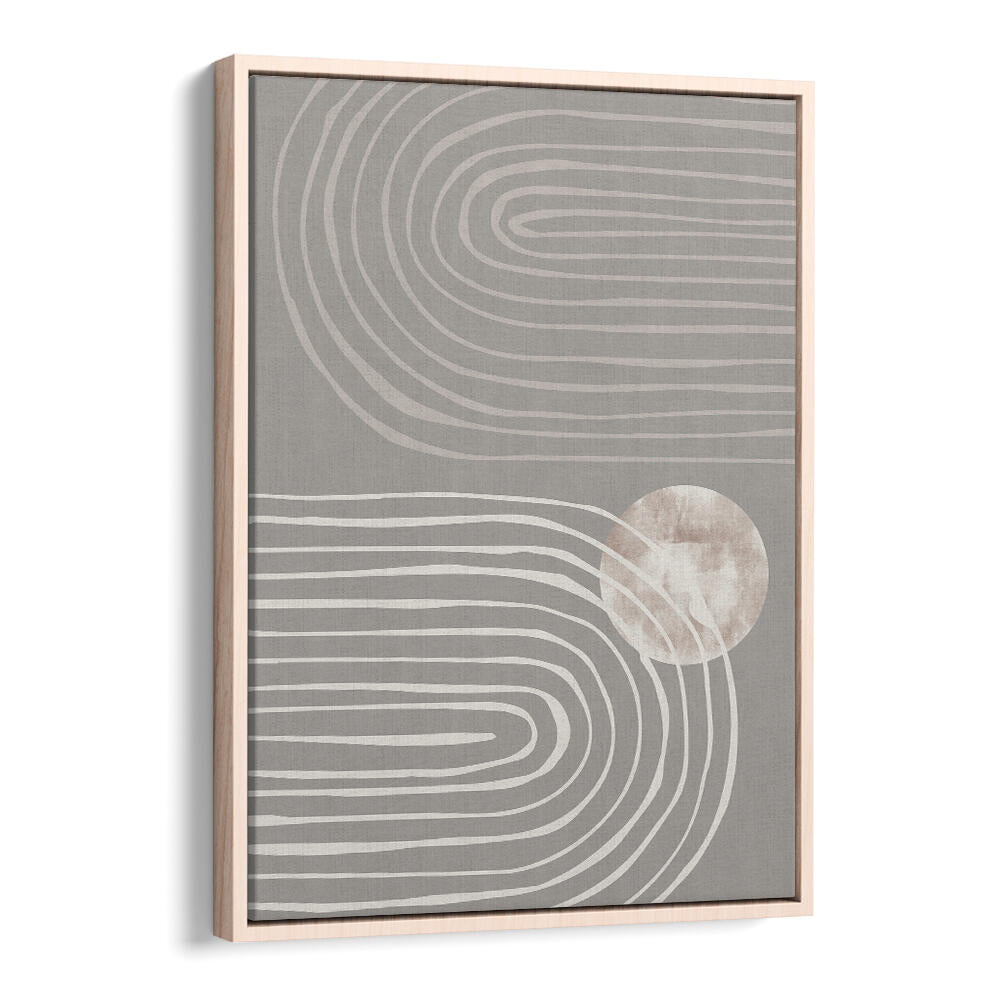 Elegant ARCH DARK I, BOHO ART PAINTINGS features abstract earthy tones and patterns, perfect for your serene sanctuary.