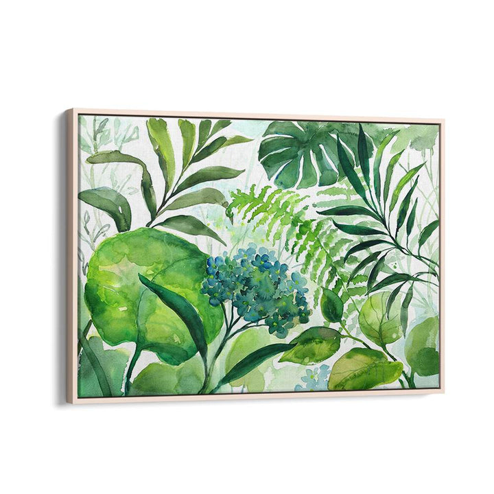 DIVERSE GREEN LEAVE, FLORAL FLOWER PAINTINGS bring nature's elegance to your living space with vibrant foliage art.