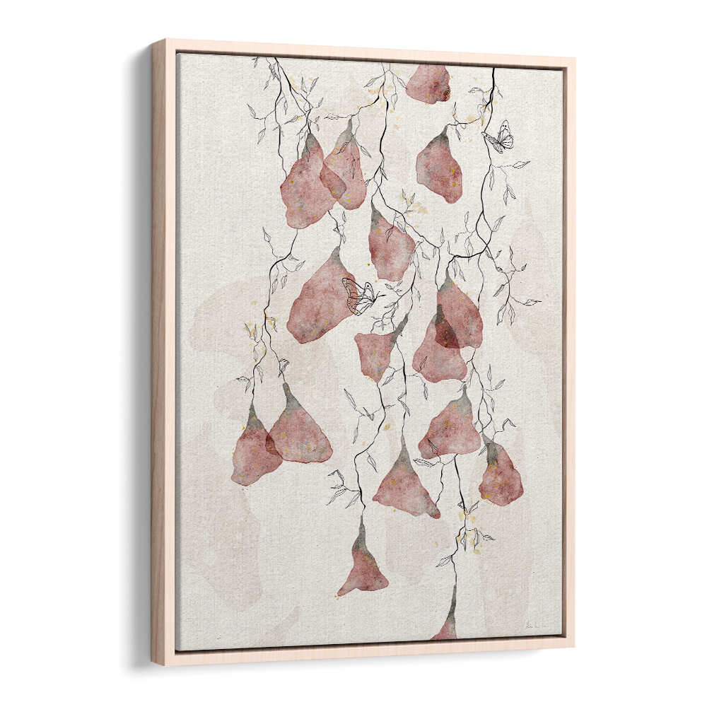 BUTTERFLY KISSES , FLORAL FLOWER PAINTINGS