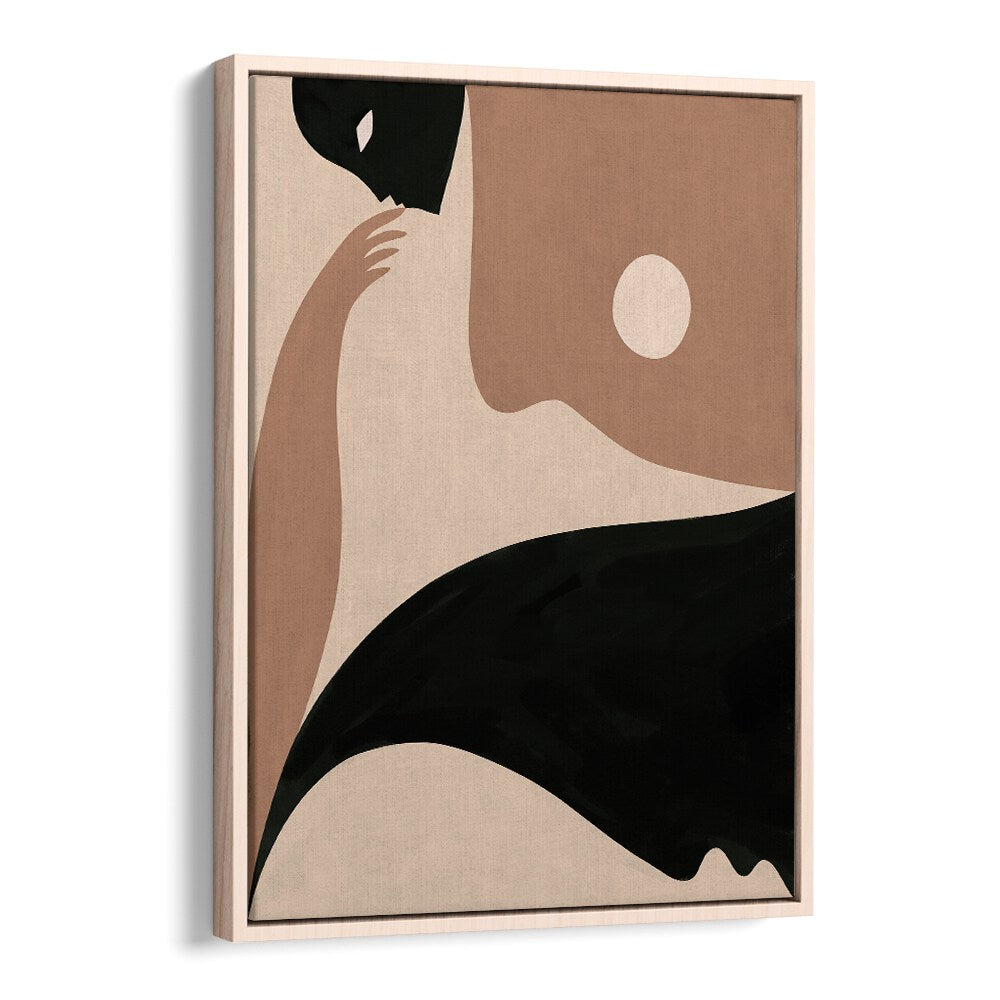 Sophisticated CONTEMPLATE, BOHO ART PAINTINGS enhance tranquility and introspection in any home decor setting.