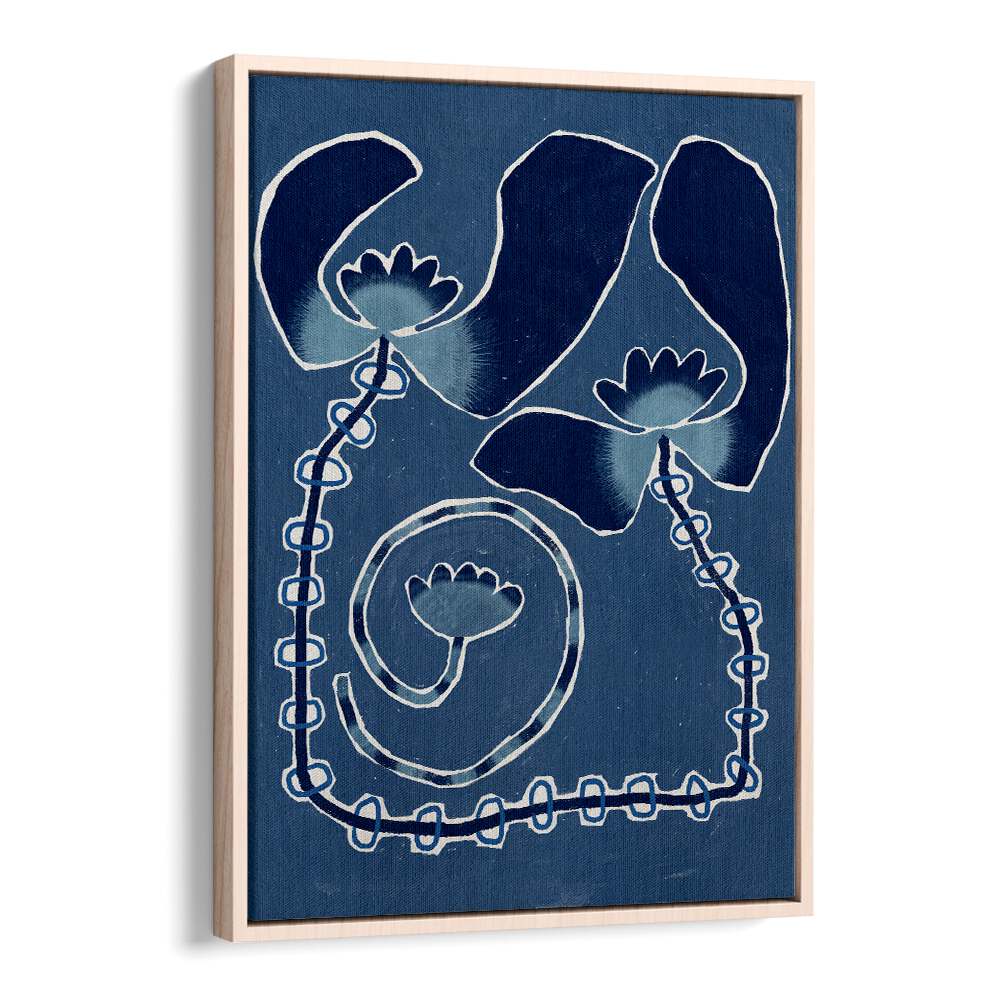Stylish DELICATE BLOOM BLUE, FLORAL FLOWER PAINTINGS, perfect for elevating your floral décor with elegance.