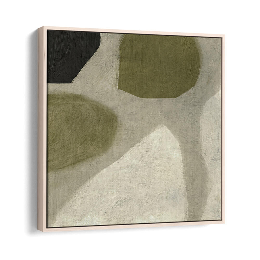 FORMS IN PALE , ABSTRACT PAINTINGS