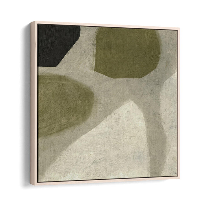 FORMS IN PALE , ABSTRACT PAINTINGS