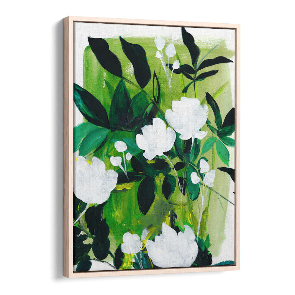 JUNGLE I LARGE , FLORAL FLOWER PAINTINGS