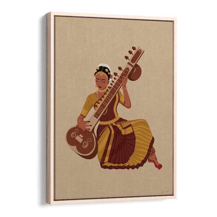 MELODY OF STRINGS , INDIAN ART PAINTINGS