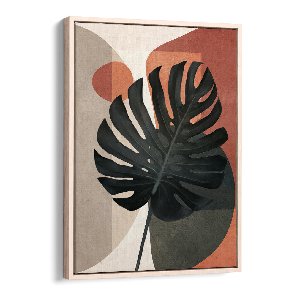 TROPICAL SILHOUETTES , BOHO ART PAINTINGS