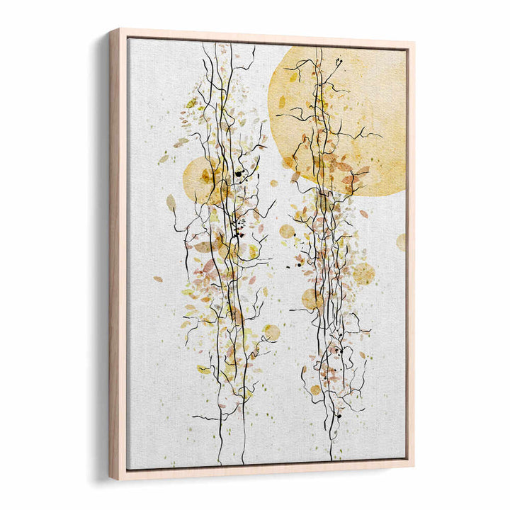 WILD AUTUMN IN THE SUNSET , FLORAL FLOWER PAINTINGS