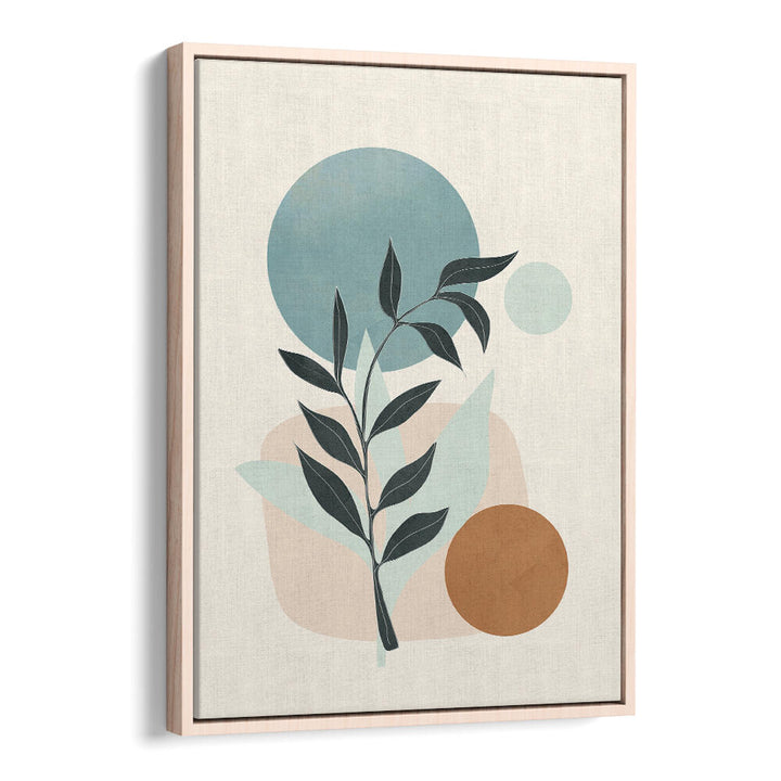 AZZURRO SHAPES II , BOHO ART PAINTINGS