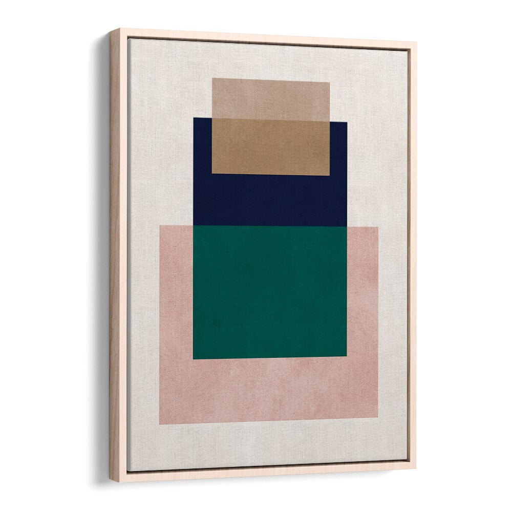 COLORFUL OVERLAY XVI, GEOMETRIC ART PRINTS showcase vibrant shapes and colors, perfect for modern décor.