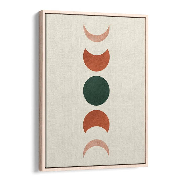 Stylish MOON PHASES III, BOHO ART PAINTINGS in earthy tones, perfect for enhancing your home's aesthetic.