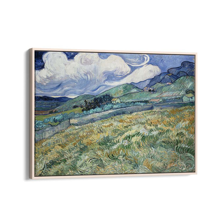 VINCENT VAN GOGH - LANDSCAPE FROM SAINT-RÉMY , VINTAGE PAINTINGS