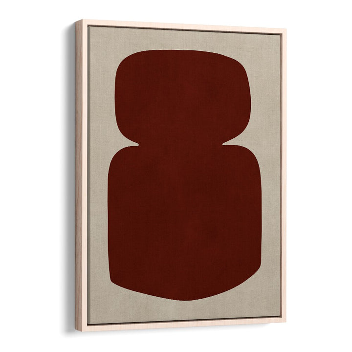 Modern ORGANIC ART IX, GEOMETRIC ART PRINTS featuring unique organic shapes and earthy tones for contemporary decor.