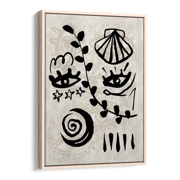 Vibrant SUMMER HUES, BOHO ART PAINTINGS featuring unique black and white designs for a refreshing decor.