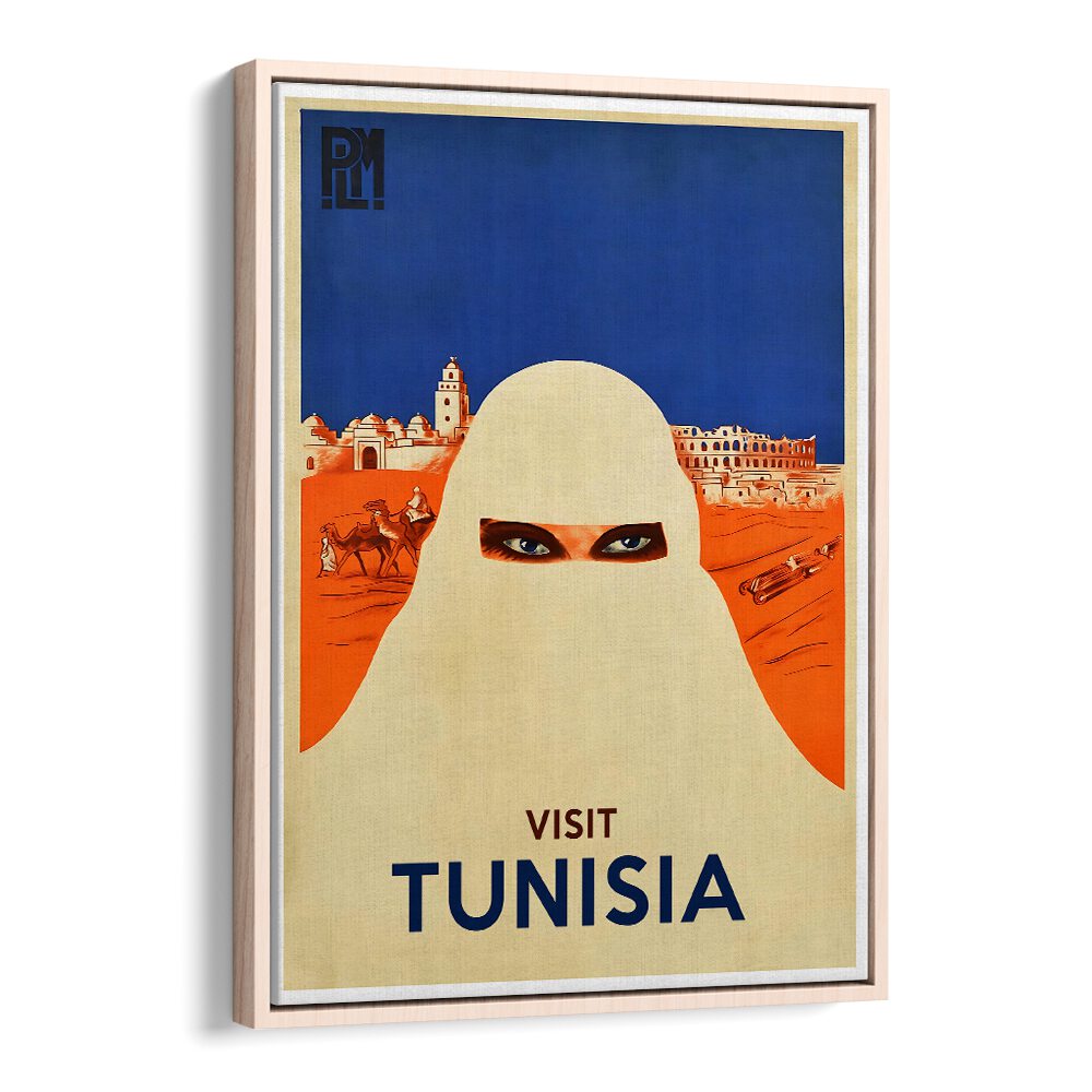 Explore the allure of TUNISIA with our VINTAGE TRAVEL POSTERS, showcasing enchanting landscapes and culture.