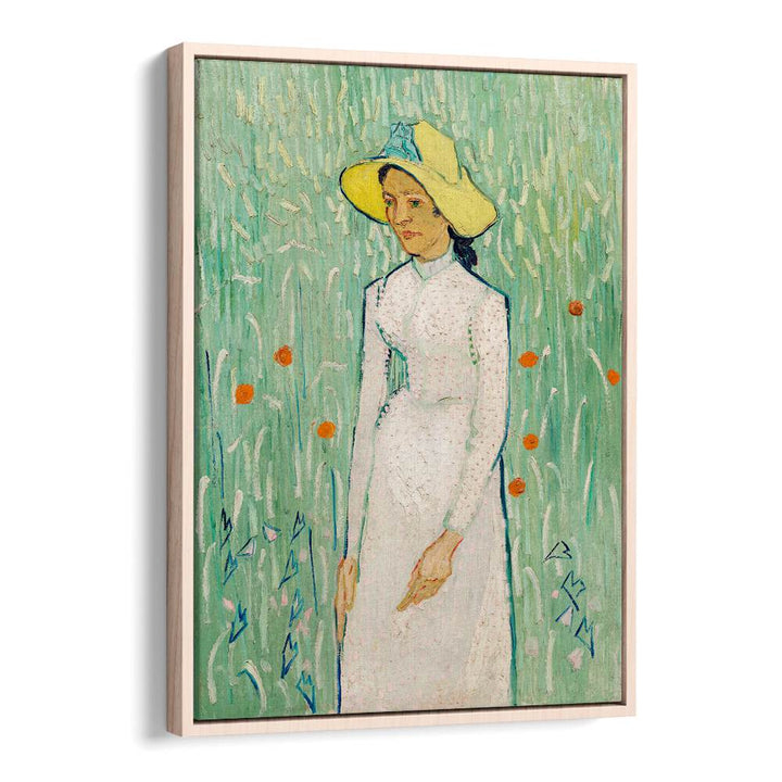 GIRL IN WHITE (1890) ,  VINTAGE PAINTINGS