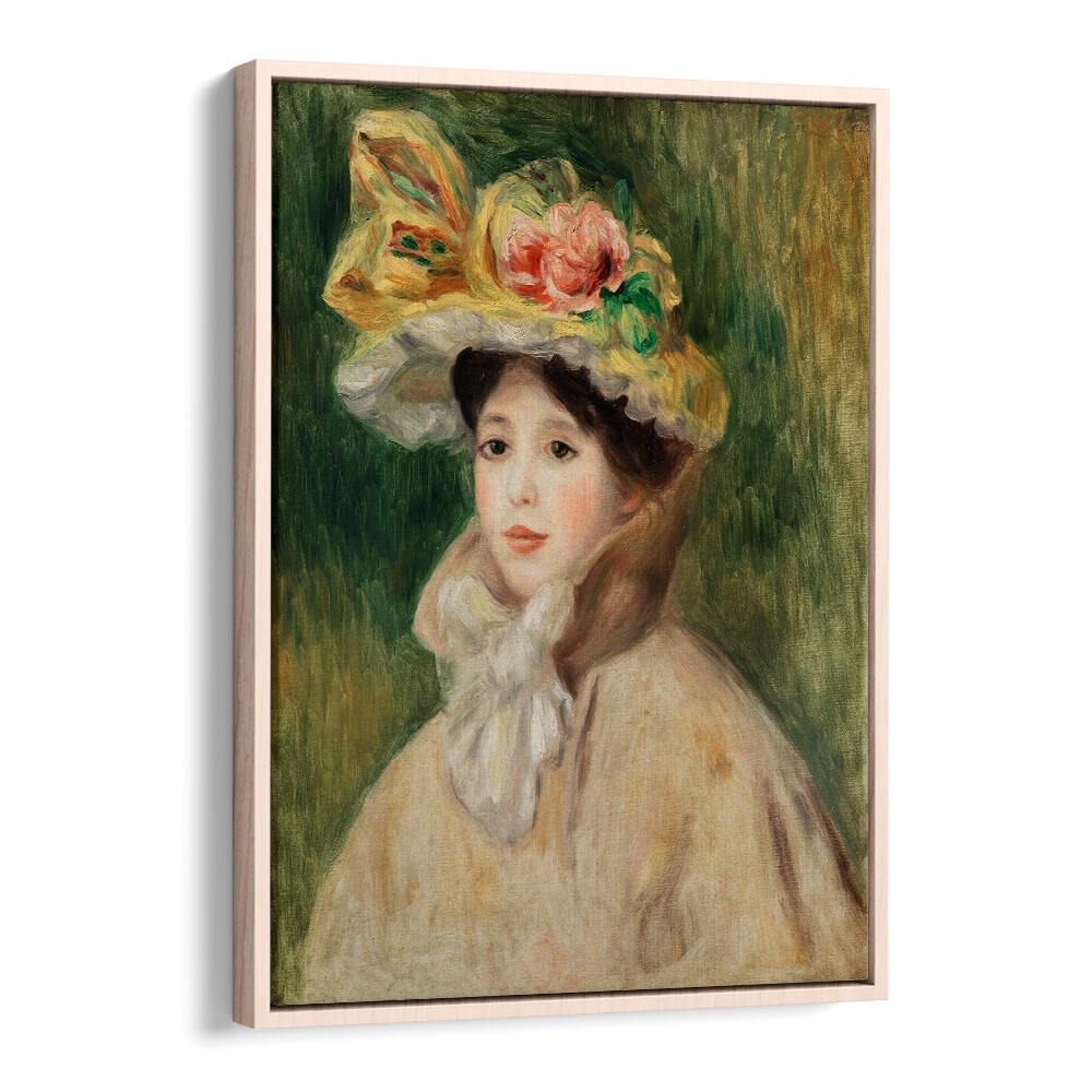 WOMAN WITH CAPELINE (EARLY 1890S) , VINTAGE PAINTINGS