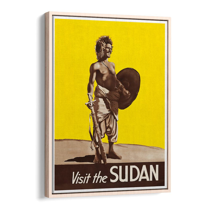 Visit the SUDAN with these captivating VINTAGE TRAVEL POSTERS, perfect for art and travel enthusiasts alike.