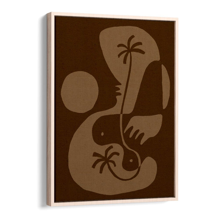 THE LAND STORY V, BOHO ART PAINTINGS features a unique design with earthy tones, perfect for enhancing any space.