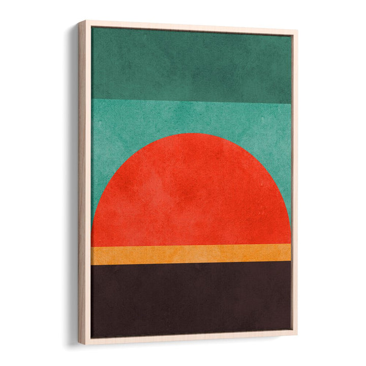 Vibrant COLORFUL GEOMETRIC COMPOSITION I art print, perfect for enhancing your space with GEOMETRIC ART PRINTS.