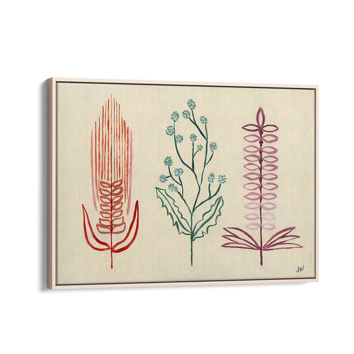 Vibrant FALL SHAPES I, FLORAL FLOWER PAINTINGS showcasing unique floral designs to elevate your home decor.