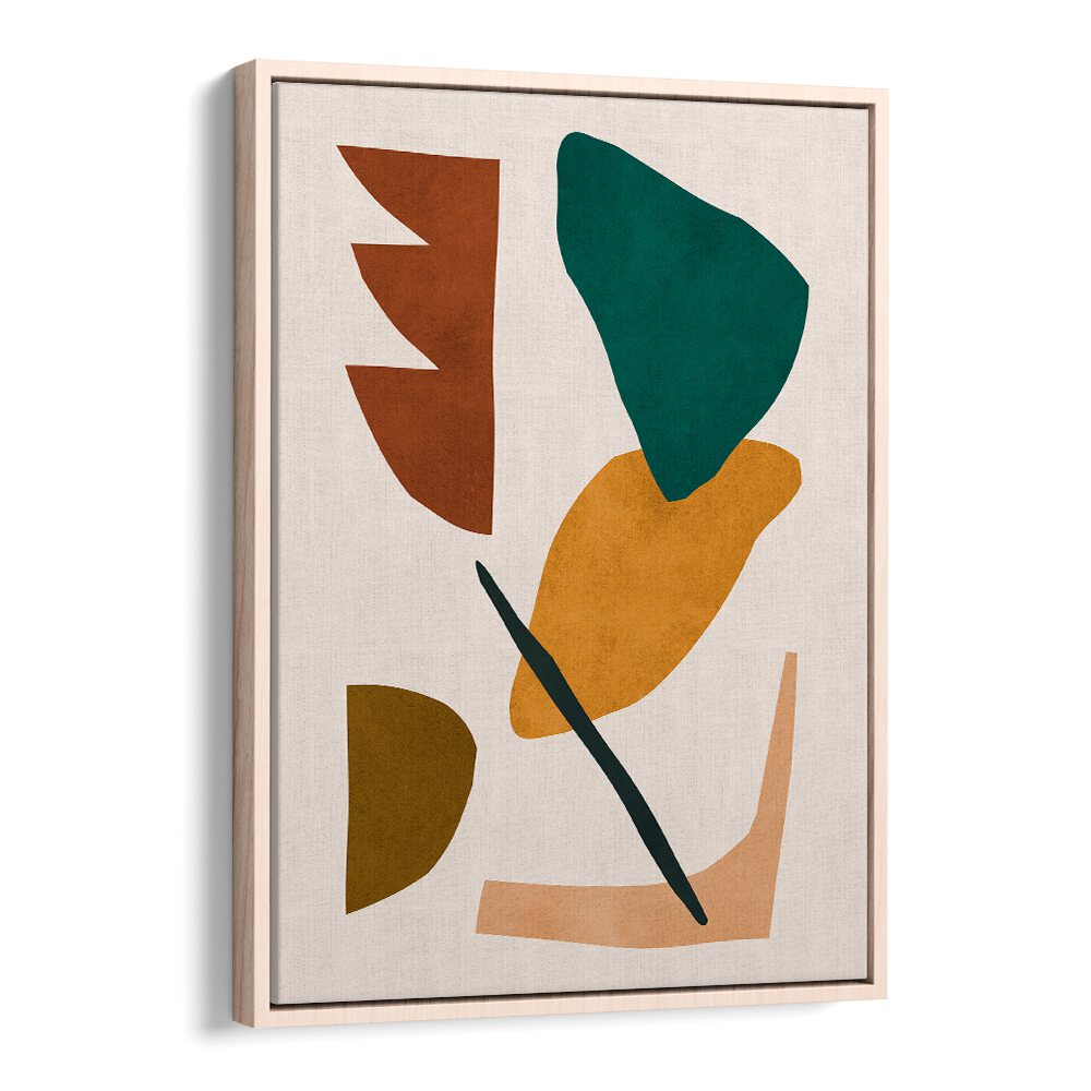 Vibrant and modern EXPRESSIVE, BOHO ART PAINTINGS featuring abstract shapes and earthy tones for your artistic space.