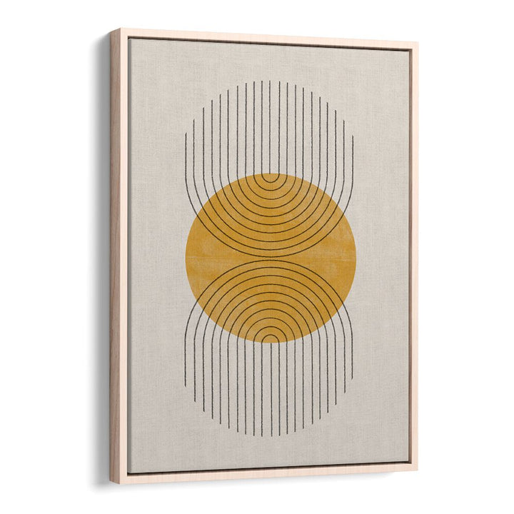 PERFECT POINT YELLOW, BOHO ART PAINTINGS feature a vibrant yellow design, enhancing any bohemian-inspired space.