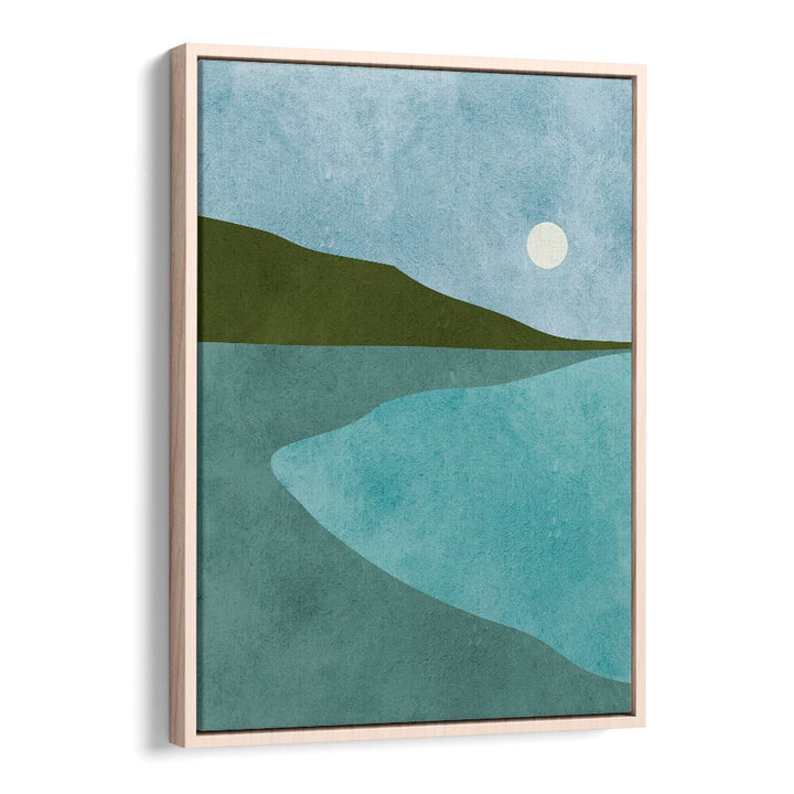 Modern decor featuring WATERCOLOR III, LANDSCAPE PAINTINGS, showcasing abstract nature's beauty in soft hues.
