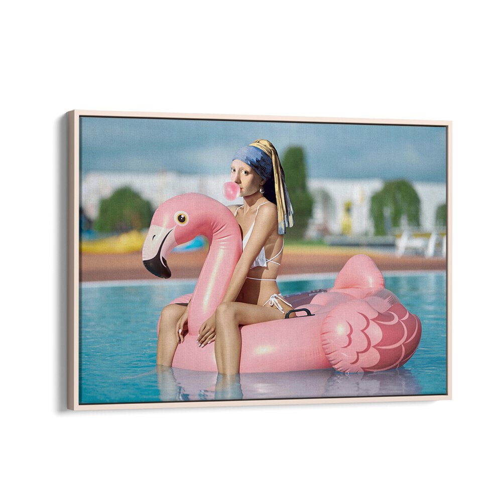 Captivating SEXY PEARL, ALTERED ART PRINTS by DIKHOTOMY, blending elegance and boldness for your decor.