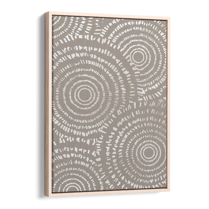 Transform your space with ABSTRACT XX, BOHO ART PAINTINGS featuring stunning circular patterns and a modern frame.