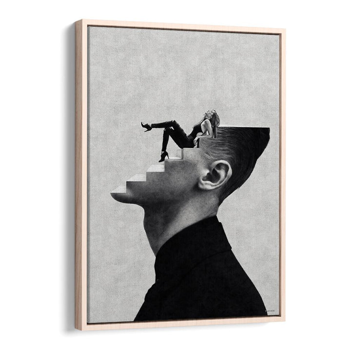 A striking surreal art print, "It's a Woman's World," by Underdott, invites creativity and imagination.