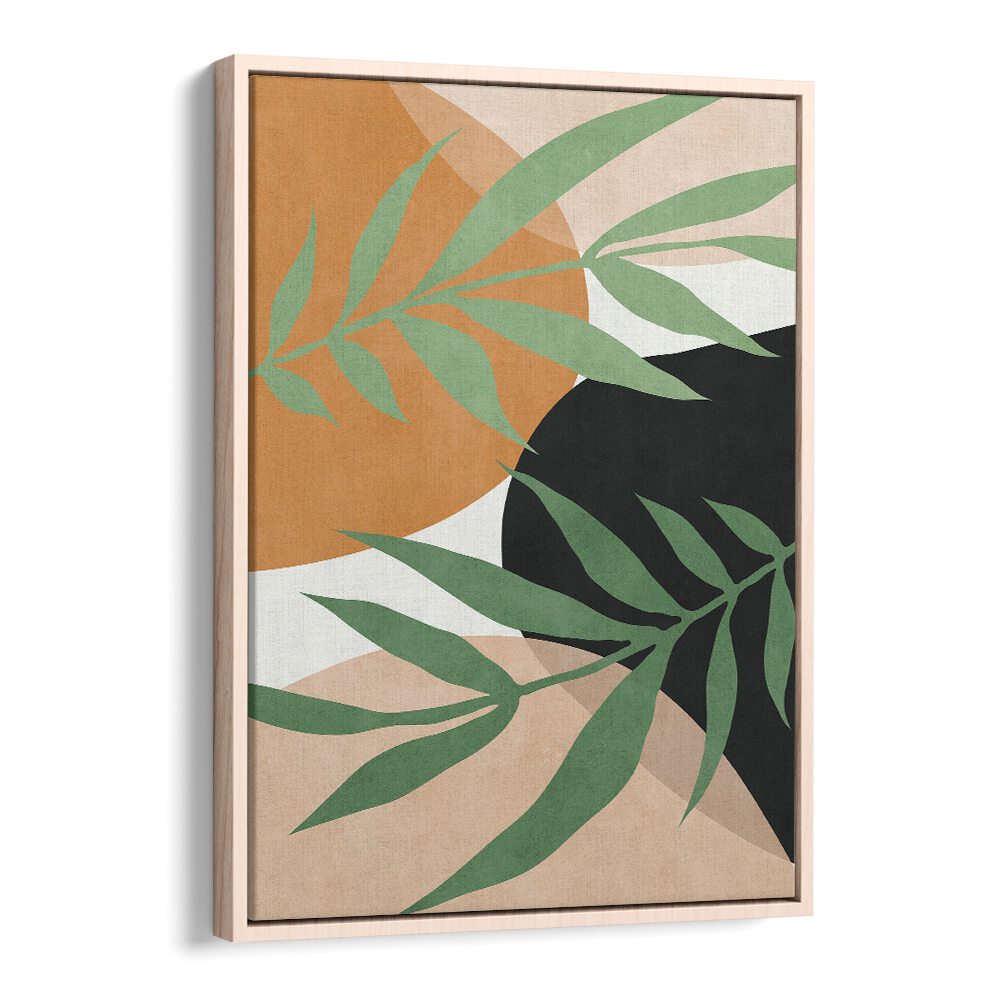 Stylish TROPICAL VI, BOHO ART PAINTINGS featuring vibrant greenery and earthy tones for a refreshing decor.