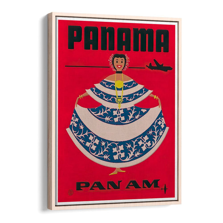 Colorful PANAMA, VINTAGE TRAVEL POSTERS showcase the vibrant culture and charm of Panama, perfect for any travel enthusiast.