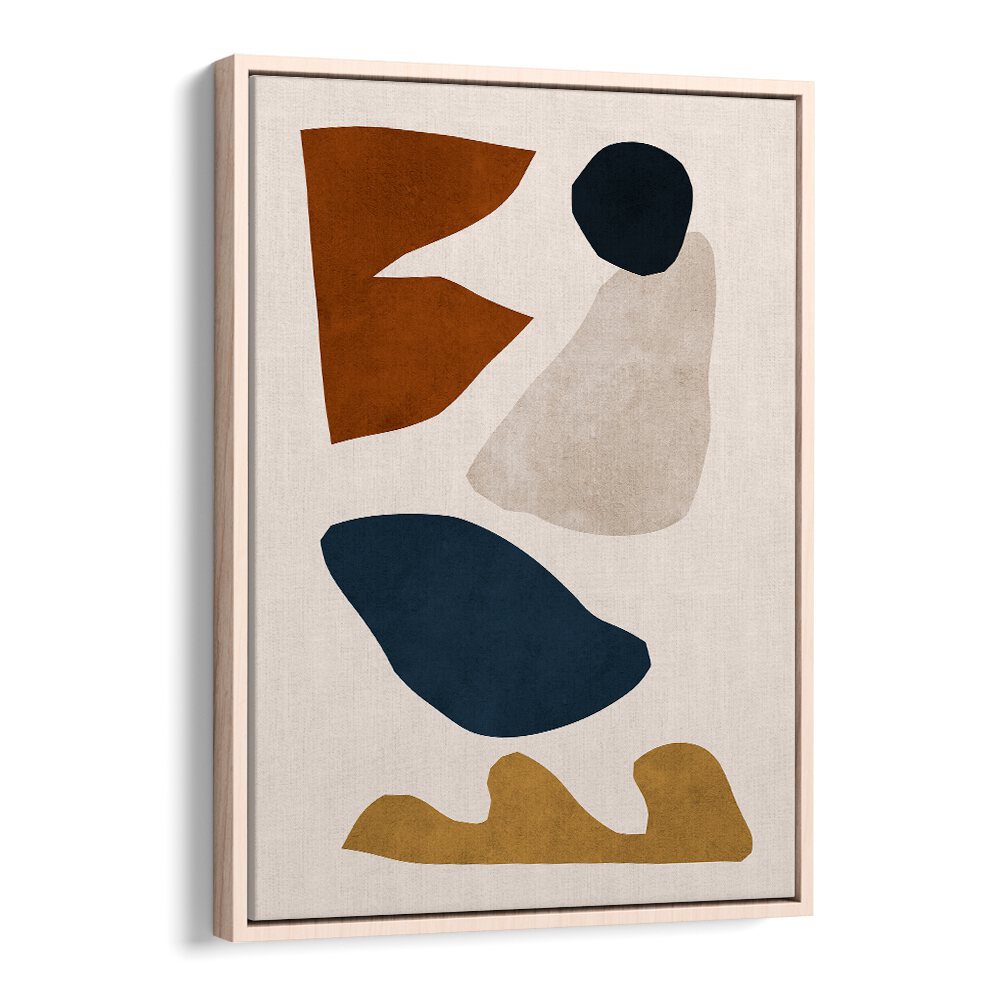 Elevate your space with EXPRESSIVE VII, GEOMETRIC ART PRINTS featuring abstract shapes in rich colors and textures.