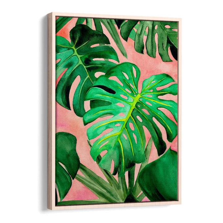 MONSTERA LARGE , FLORAL FLOWER PAINTINGS