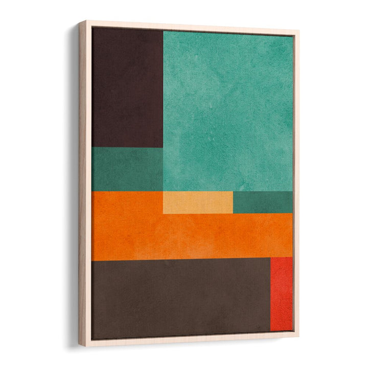 Vibrant geometric shapes in COLORFUL COMPOSITION IV, GEOMETRIC ART PRINTS enhance any space with bold colors.