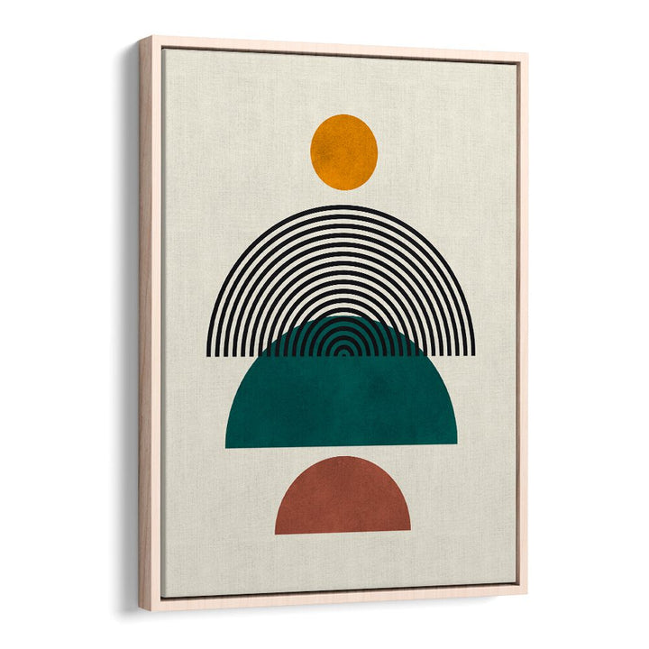 LINES AND CIRCLES VIII, BOHO ART PAINTINGS features elegant shapes and vibrant colors, perfect for creative projects.