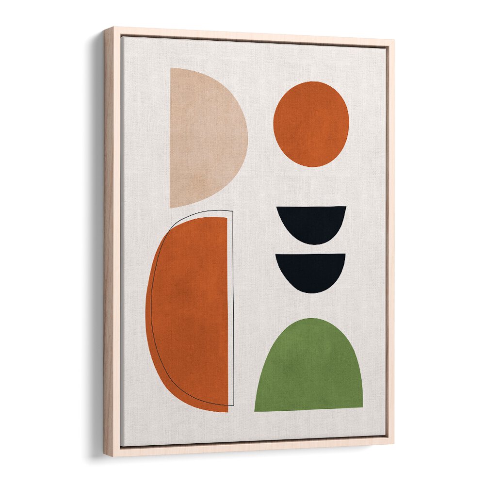 Modern geometric design featuring warm tones in EXPRESSIVE VI, GEOMETRIC ART PRINTS for stylish decor.