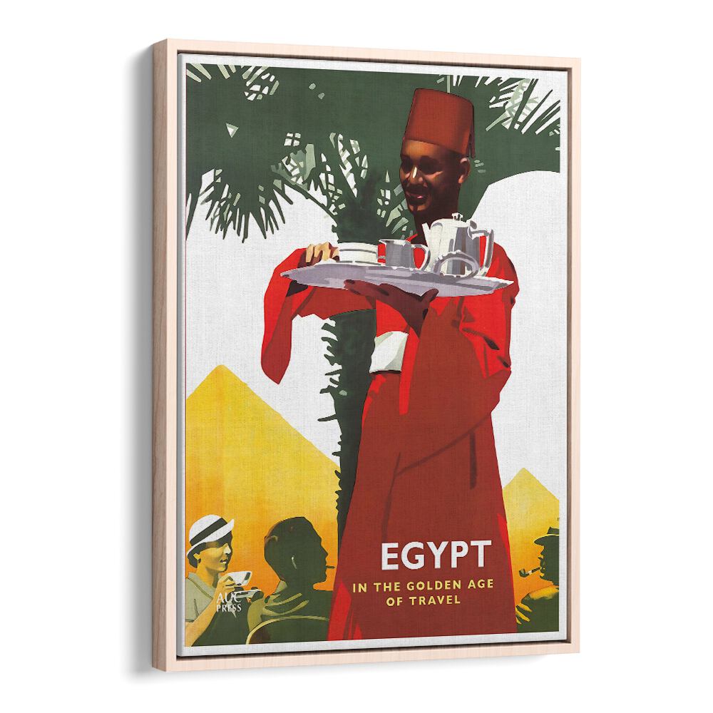 Colorful EGYPT, VINTAGE TRAVEL POSTERS featuring iconic pyramids and rich culture, perfect for decor enthusiasts.