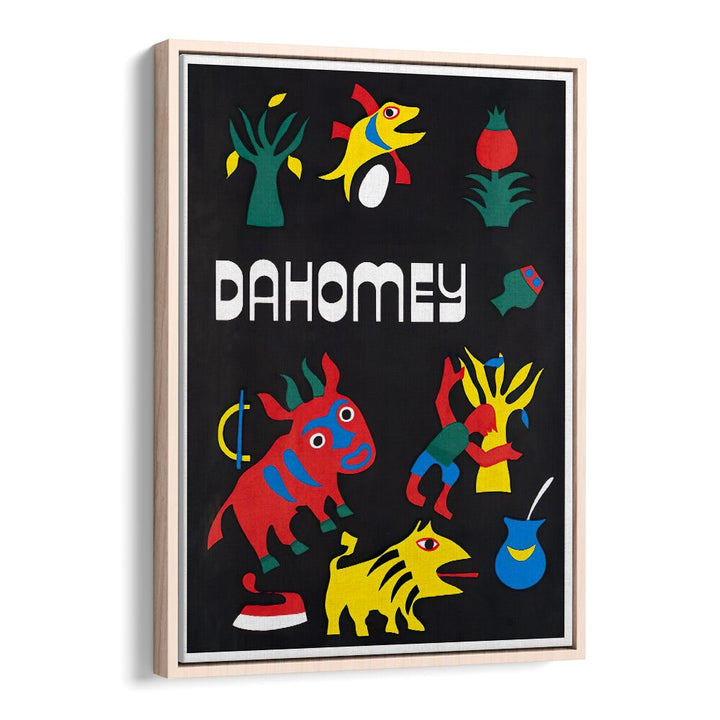 Colorful DAHOMEY Vintage Travel Posters capture the spirit of adventure, perfect for transforming your living space.