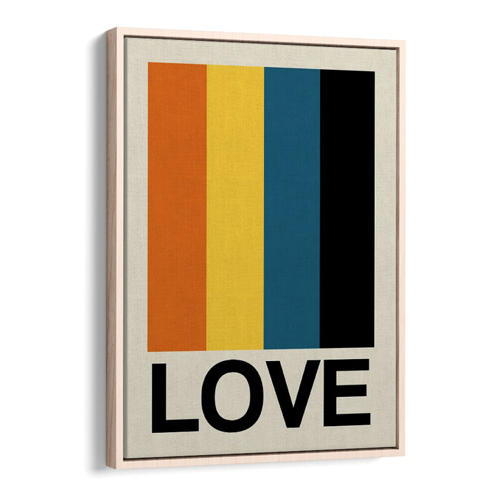 Vibrant RETRO STRIPE LOVE SUNDAZE, QUOTES poster adds nostalgic flair to any space, perfect for modern decor.