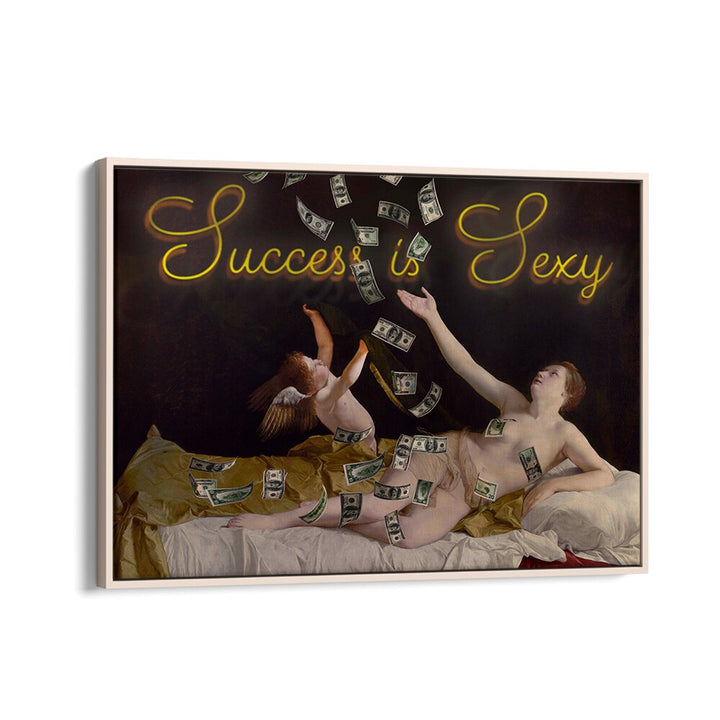 Elevate your decor with the SUCCESS IS SEXY, ALTERED ART PRINTS by Dikhotomy, inspiring ambition and positivity.