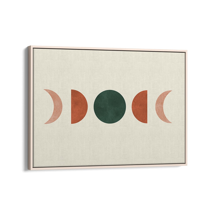 Stylish MOON 1, BOHO ART PAINTINGS showcasing lunar phases, perfect for night sky enthusiasts and modern decor.