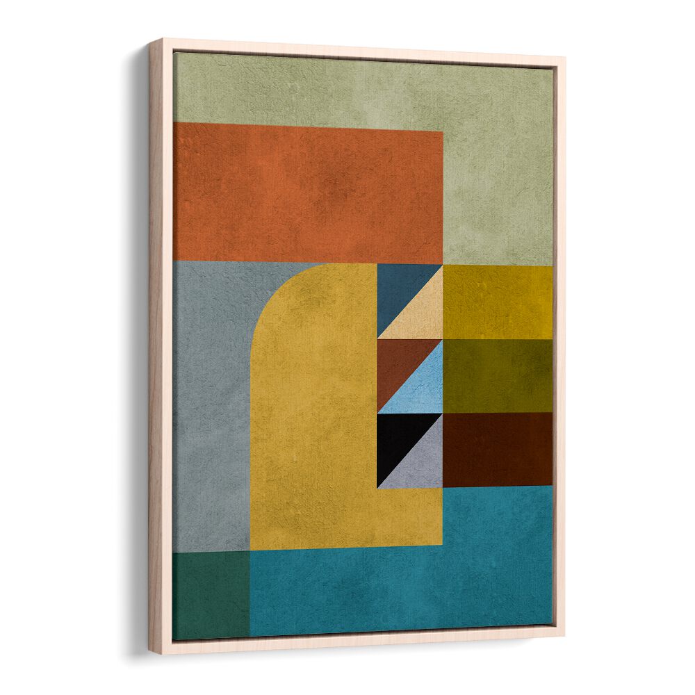 Captivating GEOMETRIC HARMONY II art print in vibrant colors, perfect for enhancing modern spaces with GEOMETRIC ART PRINTS.