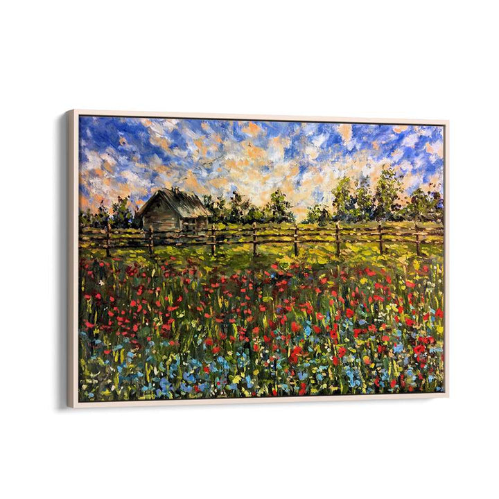 Vibrant COUNTRYSIDE, LANDSCAPE PAINTINGS capturing nature's beauty and charm, perfect for any living space.