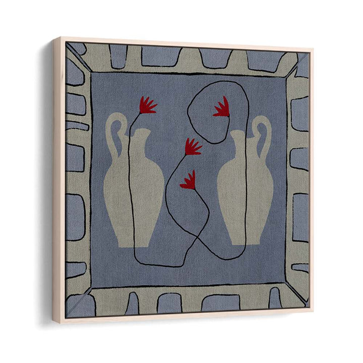 Elevate your decor with OUT OF VASE BLOOMS XI, FLORAL FLOWER PAINTINGS featuring elegant vases and vibrant blooms.