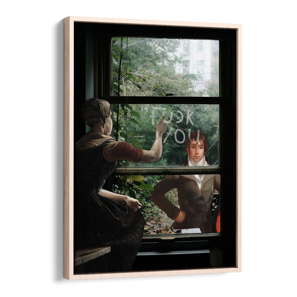 A KIND GOODBYE, ALTERED ART PRINTS by Dikhotomy showcases a unique blend of creativity and emotion in art.